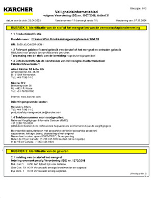 Safetydatasheet