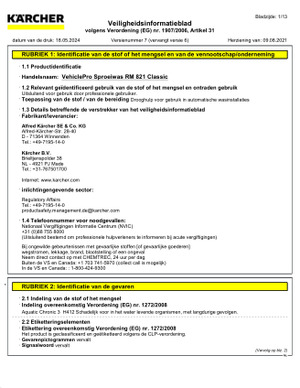 Safetydatasheet