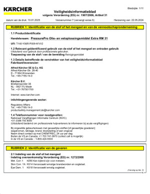Safetydatasheet
