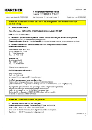 Safetydatasheet