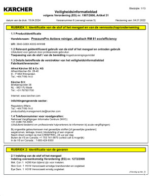 Safetydatasheet