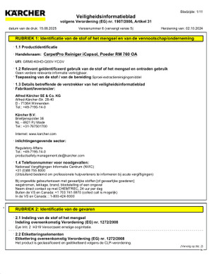 Safetydatasheet