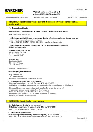 Safetydatasheet