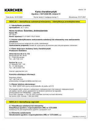 Karta charakterystyki