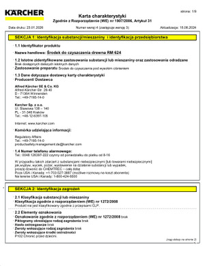 Karta charakterystyki