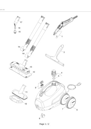 Karcher Steam Cleaner Spare Parts 