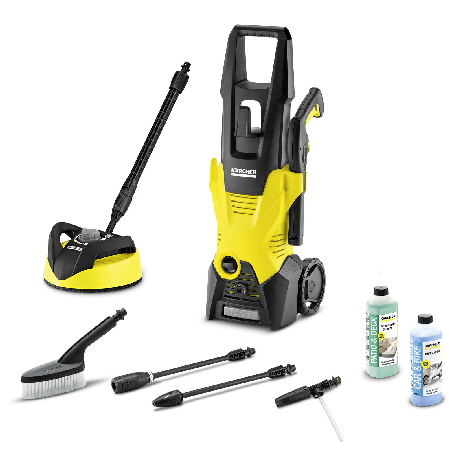 Kärcher 1400w Car Home Pressure Washer With Patio Cleaner K3 Car Home Pressure Washers Kärcher International