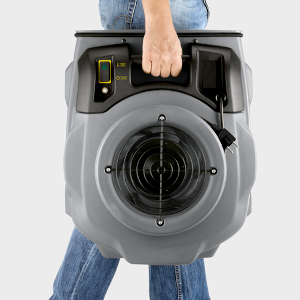 Vysoušeč AB 20: Ergonomické držadlo