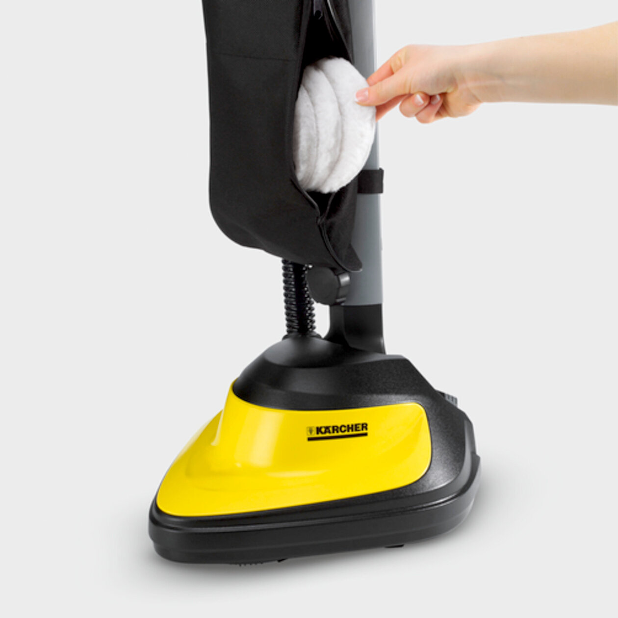 Floor polisher FP 303: High-quality textile bag, includes separate accessory compartment