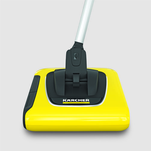 Cordless electric broom KB 5: Flexible double joint