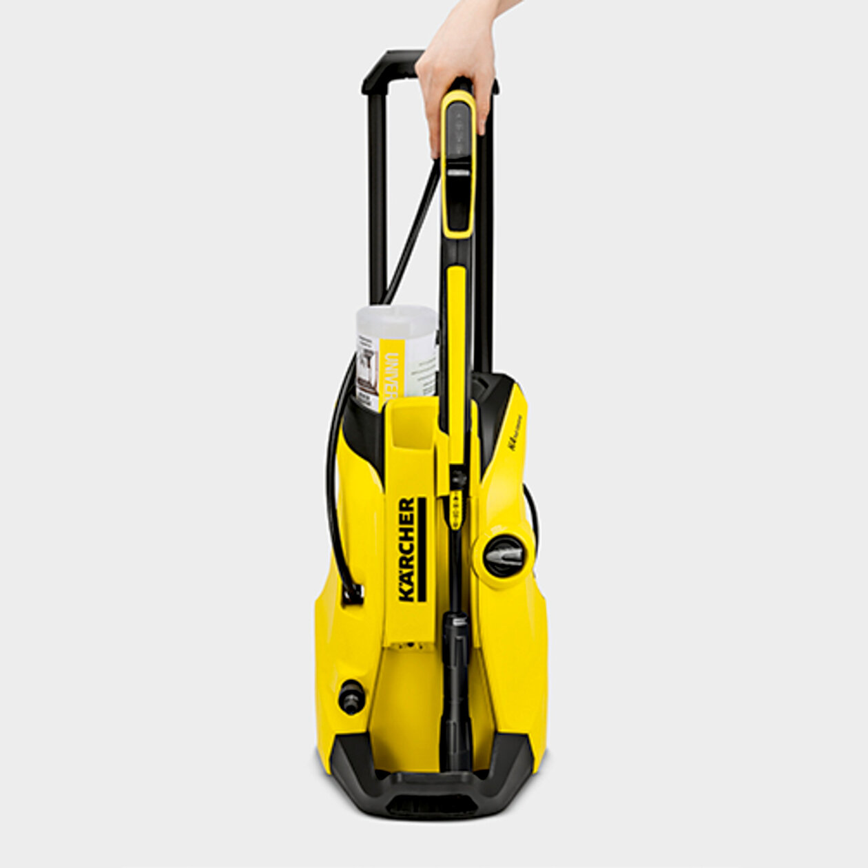 High pressure washer K 4 Premium Full Control: Parking position for easy accessory storage at all times