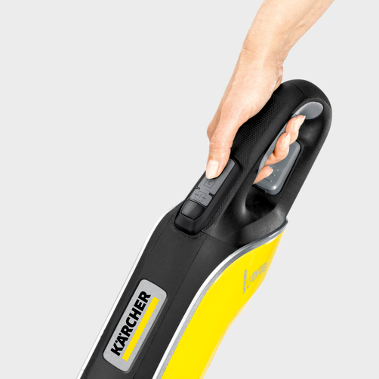 Handheld vacuum cleaner VC 5 Cordless: Three-stage power control