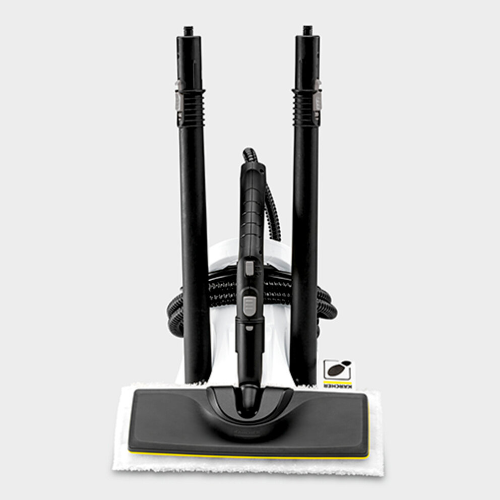 Steam cleaner SC 2 design differentiated (white)*SEA: Orderly accessory storage and parking position