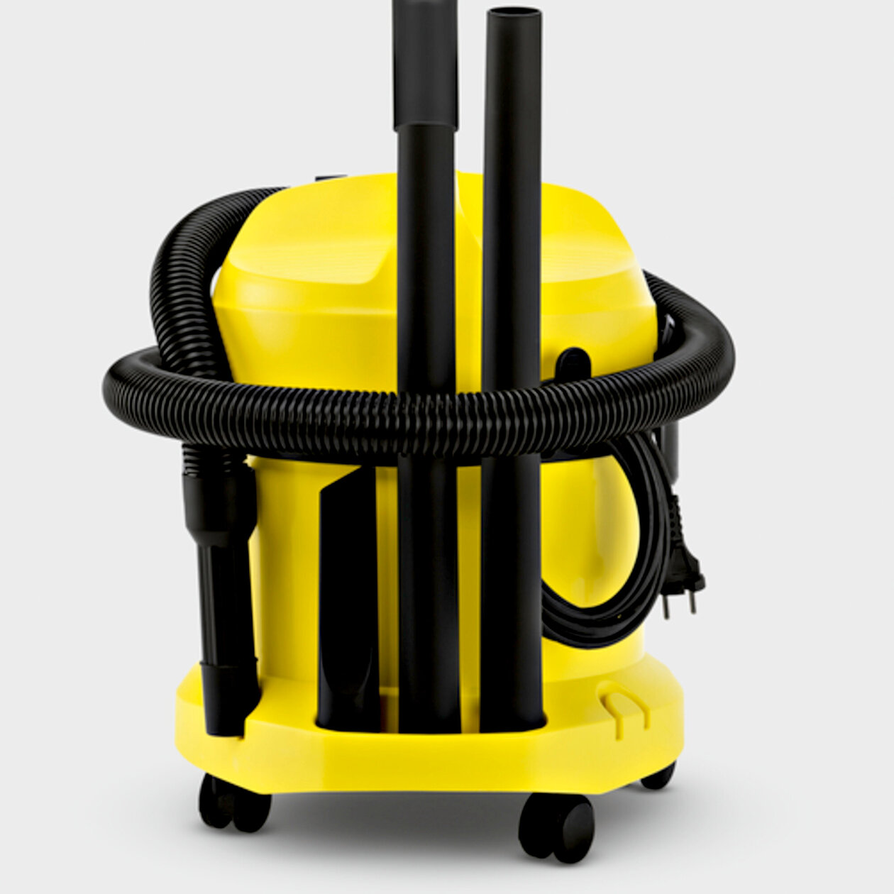 Wet and Dry Vacuum Cleaner WD 2: Practical cable and accessory storage