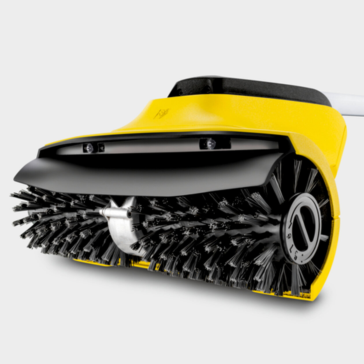  PCL 4 patio cleaner: Two high-quality rotating roller brushes (included in the scope of supply for wooden surfaces)