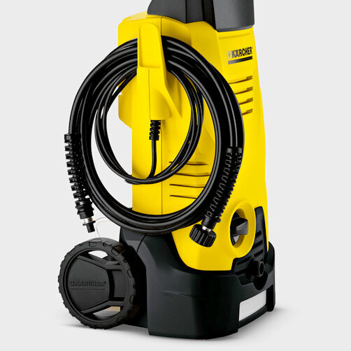 High pressure washer K 3: Hooked on tidiness