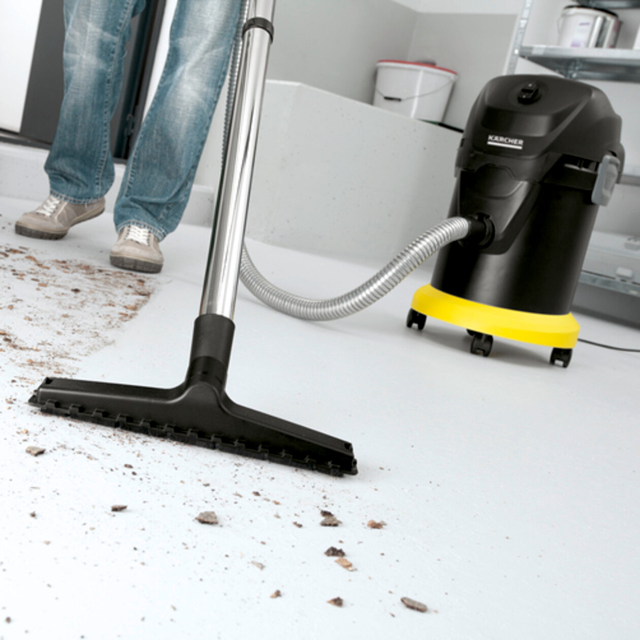 Ash vacuum AD 3 Premium Fireplace: Special accessories for use as a dry vacuum cleaner