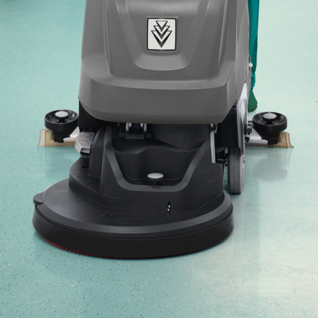 Schrob-/zuigmachine B 40 C, W Configuratie: Borstelkop met disctechniek