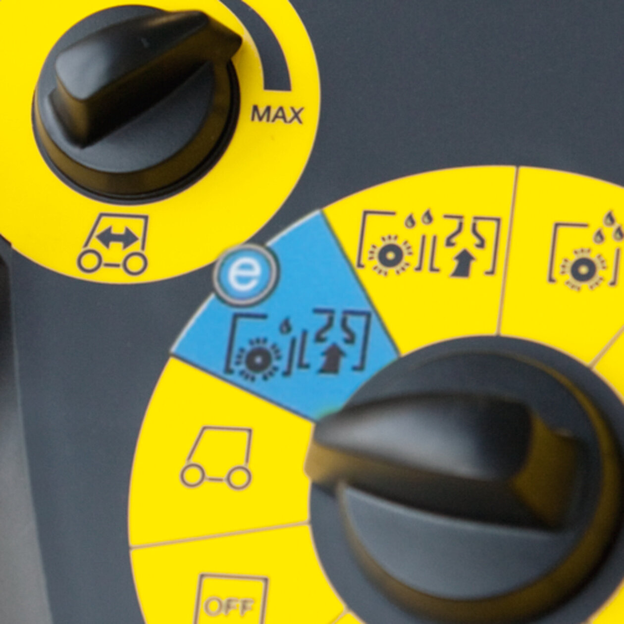 Masina de frecat aspirat B 40 W+105Ah+R55+Rins+AutoFill: Modul de eficiență ecologică de economisire a energiei