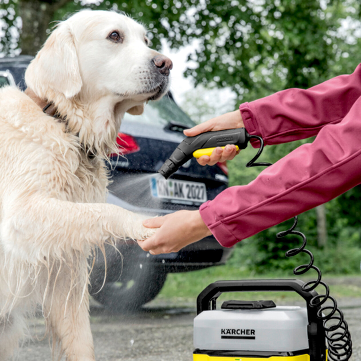 Mobile Outdoor Cleaner Mobilný čistič OC 3: Efektívny, ale jemný nízky tlak