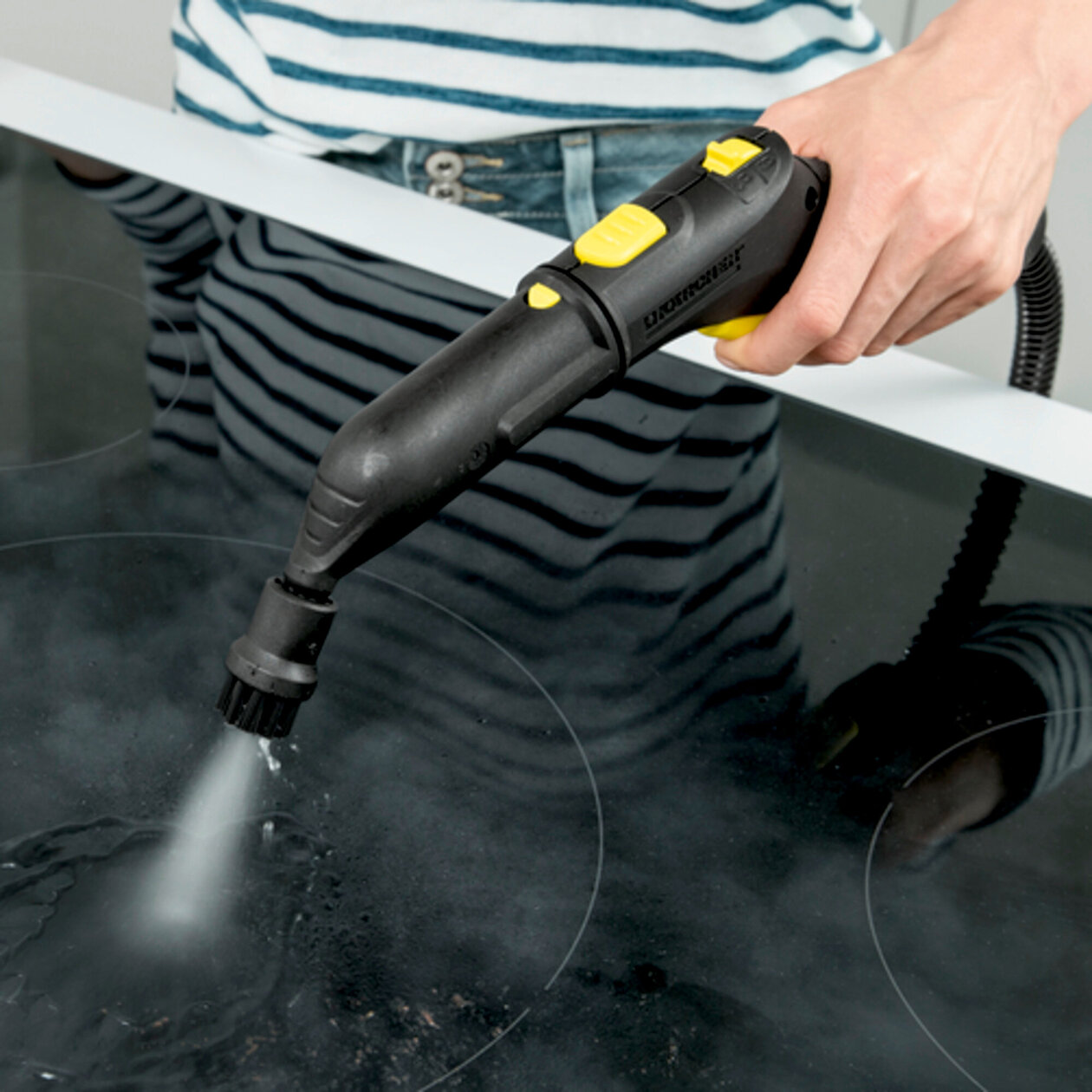 Steam cleaner SC 5 EasyFix: VapoHydro function