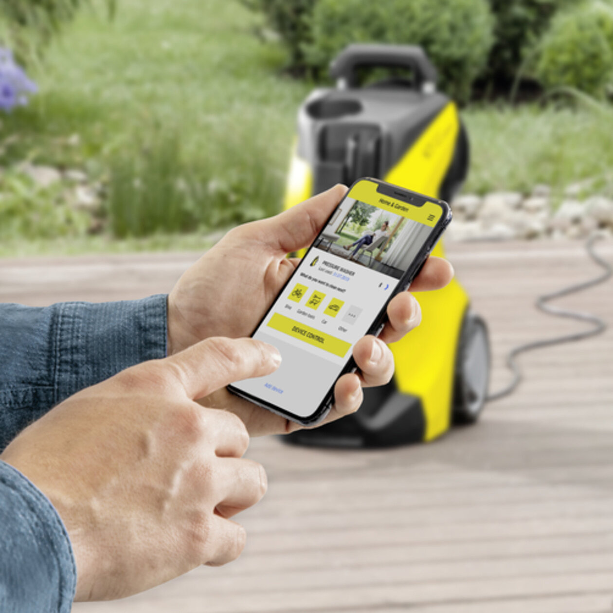 Magasnyomású mosó K 2 Power Control: Home & Garden mobil alkalmazás