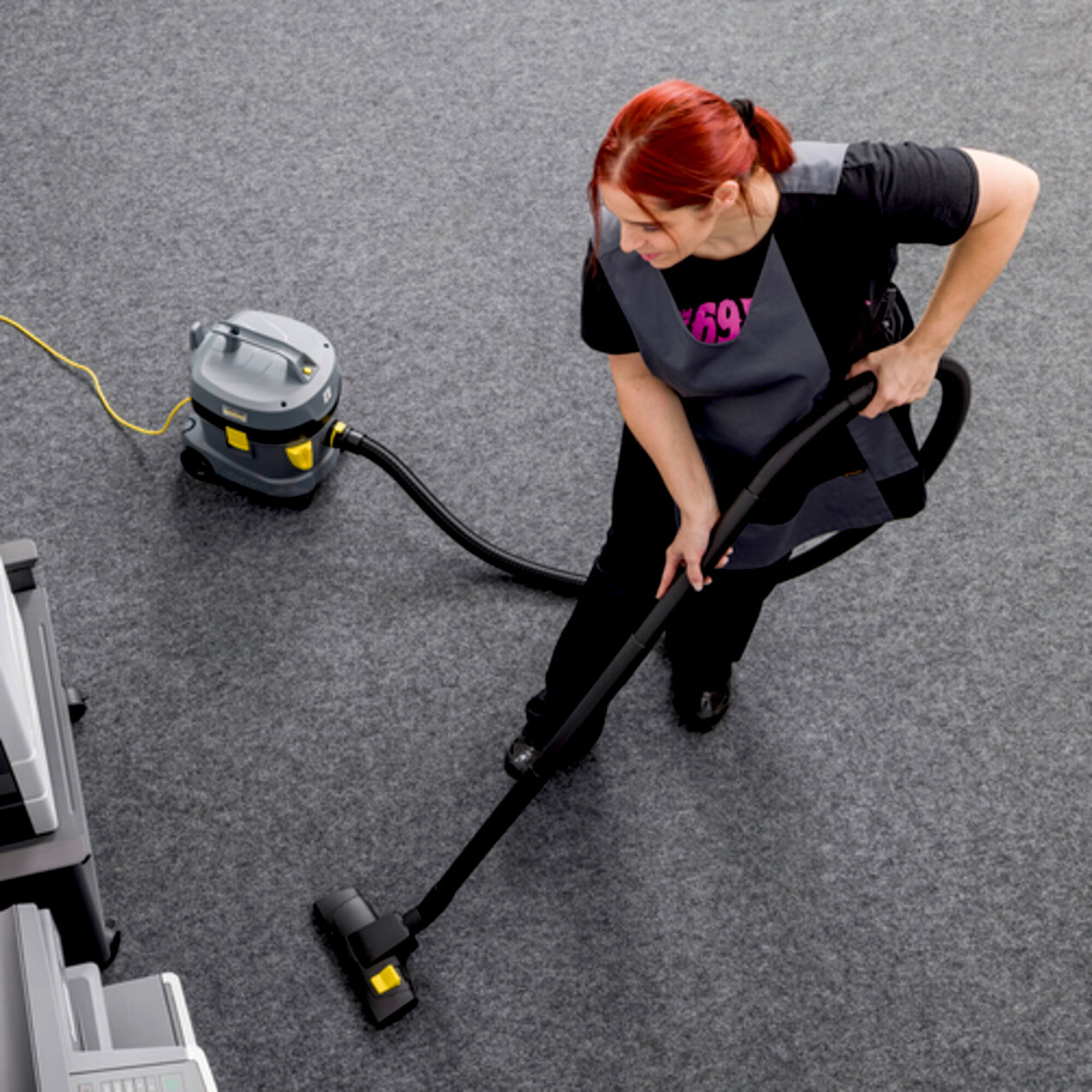 Dry vacuum cleaner T 11/1 Classic: Very low operating noise of only 61 dB(A)