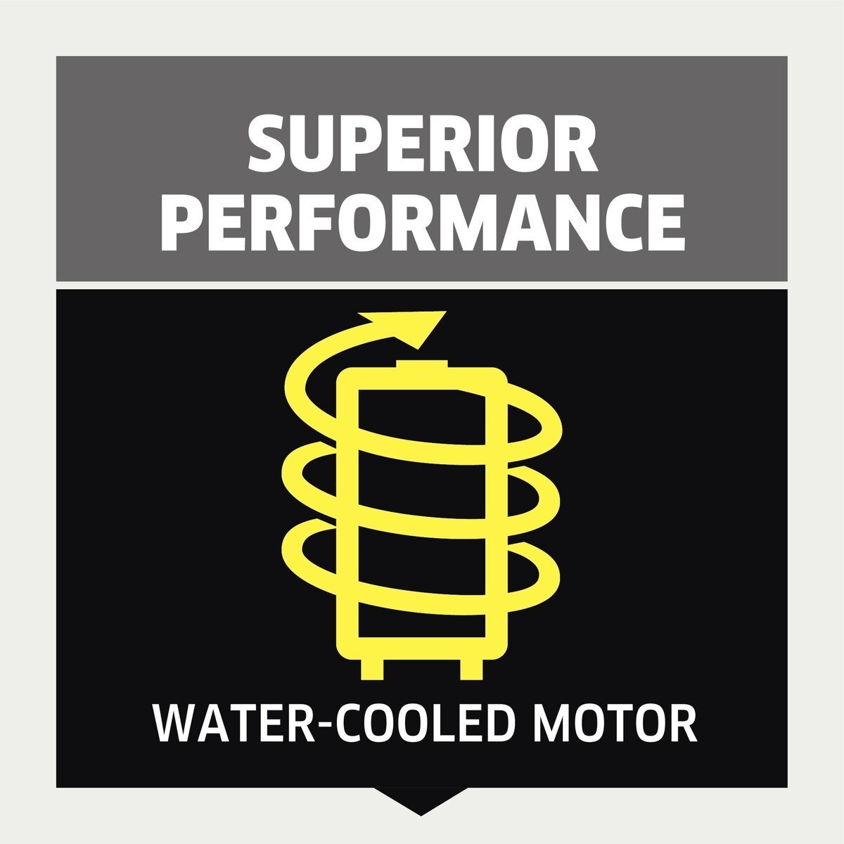 Nettoyeur haute pression K 7 Compact: Moteur refroidit par eau et performance accrue.