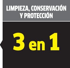 Limpiacristales en gel 3 en 1 RM 724 G