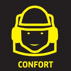 Casque de sécurité avec visière et coquilles antibruit intégrées