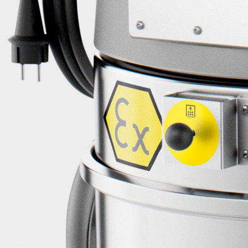 Industrial vacuums IVM 40/12-1 H Z22: Certified for ATEX Zone 22