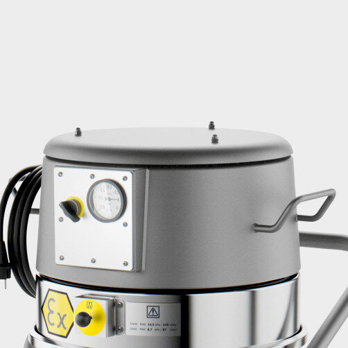 Industriesauger IVM 40/12-1 M Z22: Verschleißarme EC-Turbine