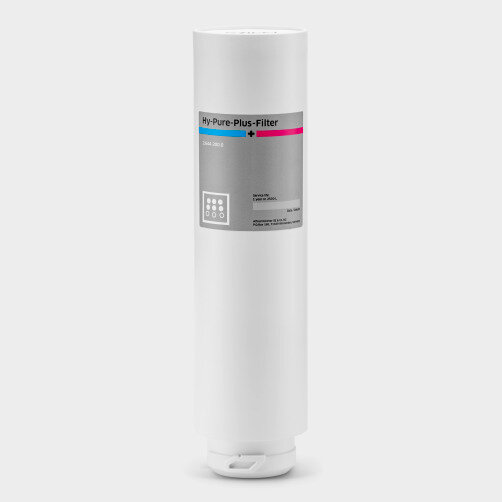 Vízadagoló WPD 25 Sparkle: Nagy teljesítményű Hy-Pure-Plus szűrő, amely aktív szénszűrőből és ultraszűrőből áll