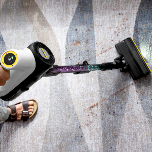 Battery-power vacuum cleaner VCS 5-28 Infinity Flex: Auto-sense technology