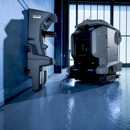 Floor scrubber KIRA BR 50: Docking Station (optional)
