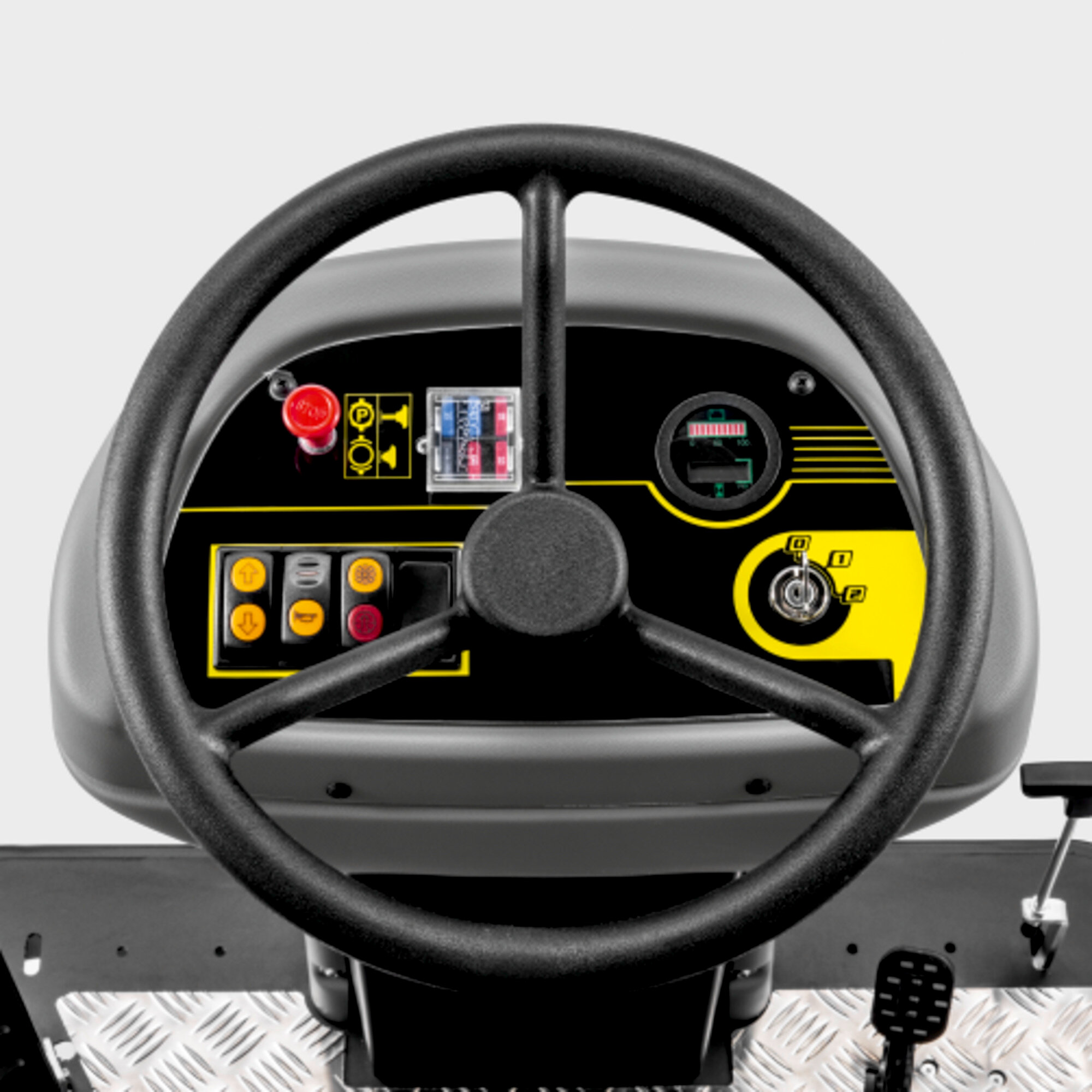 Spazzatrice con aspirazione KM 100/65 R Bp Classic: Operazione semplice