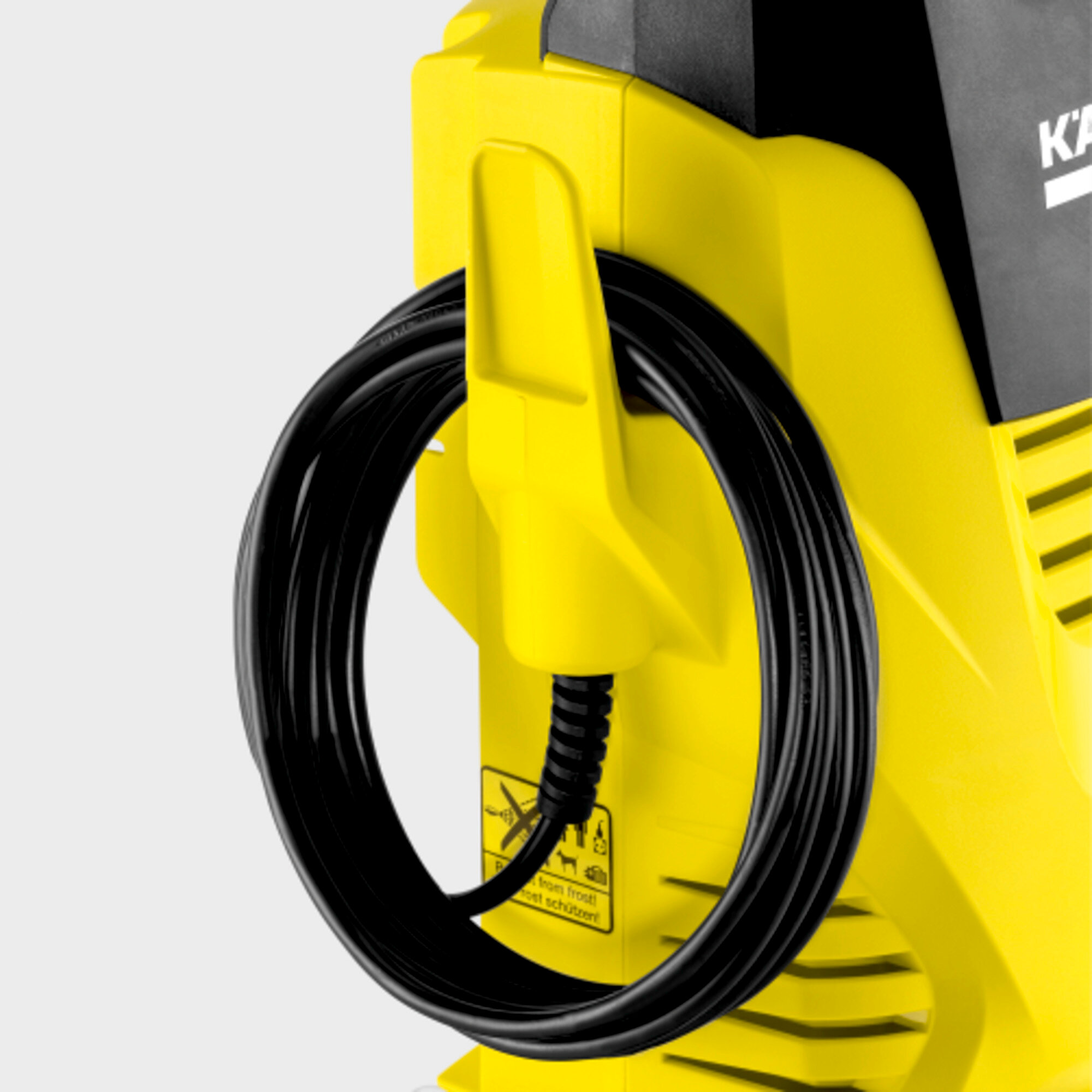 Pressure washer K 3: Hooked on tidiness
