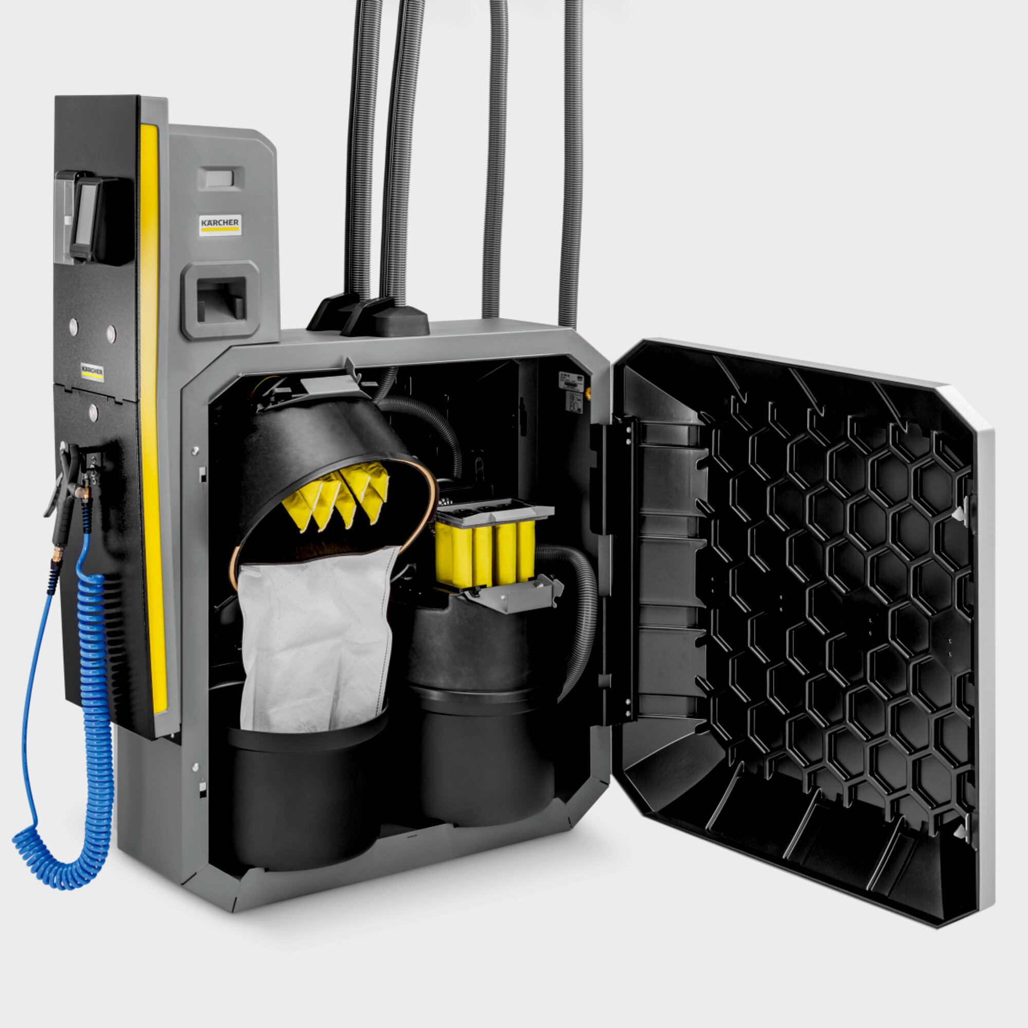 Aspirateur en libre-service SB V K!Vac: 2 systèmes de filtration