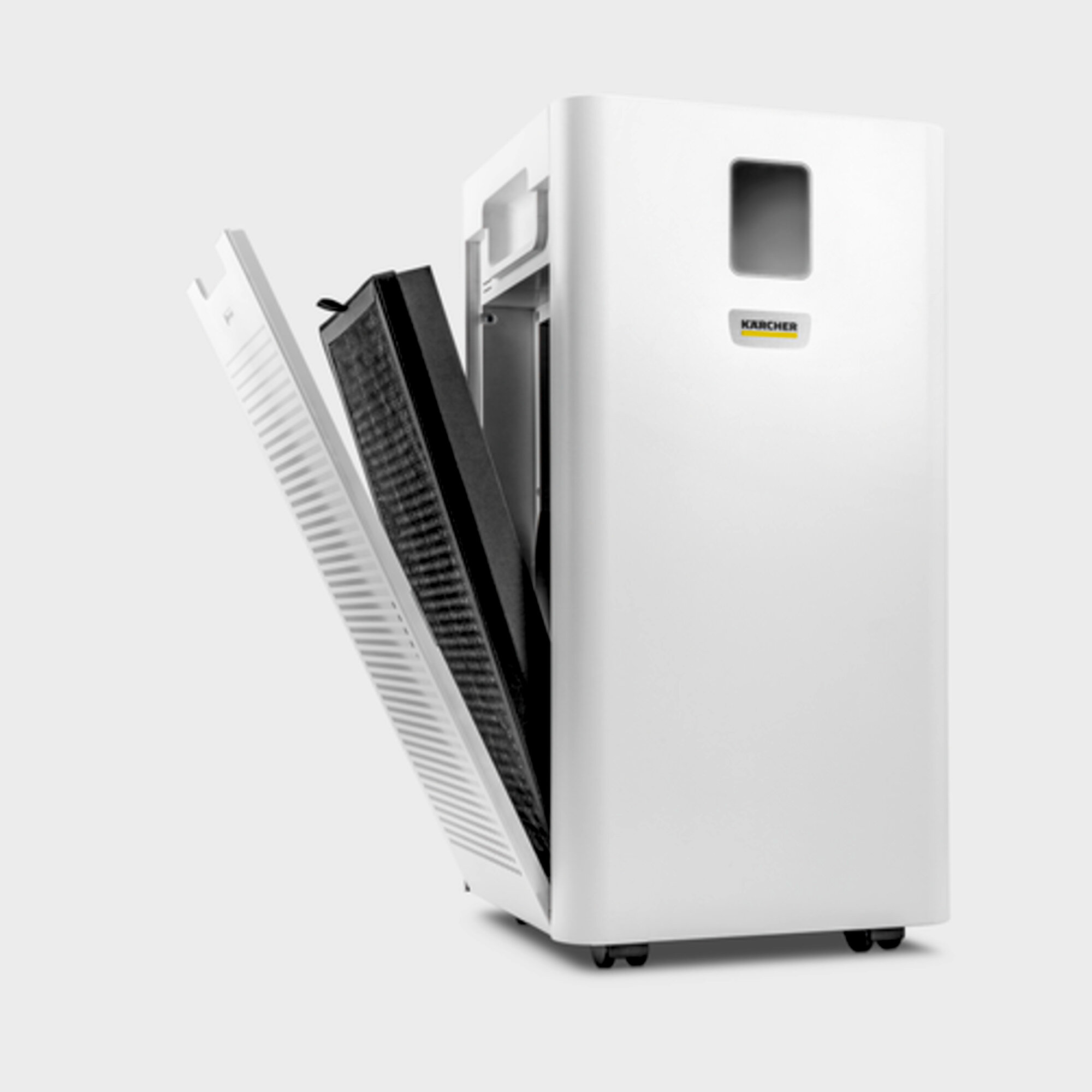 Air purifier AF 30: Dual air inlet system