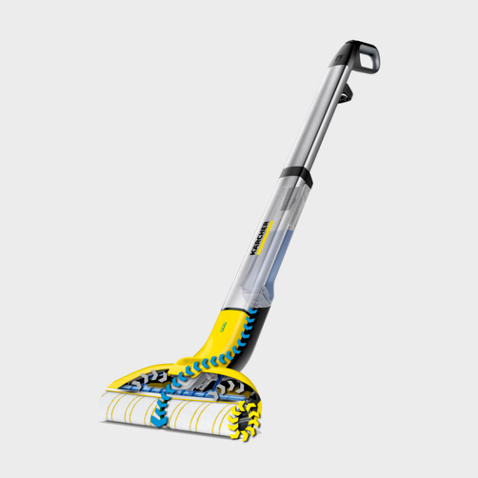Hard floor cleaner FC 3d Cordless *KAP: Wiping is 20 per cent* cleaner than with a mop and much more convenient