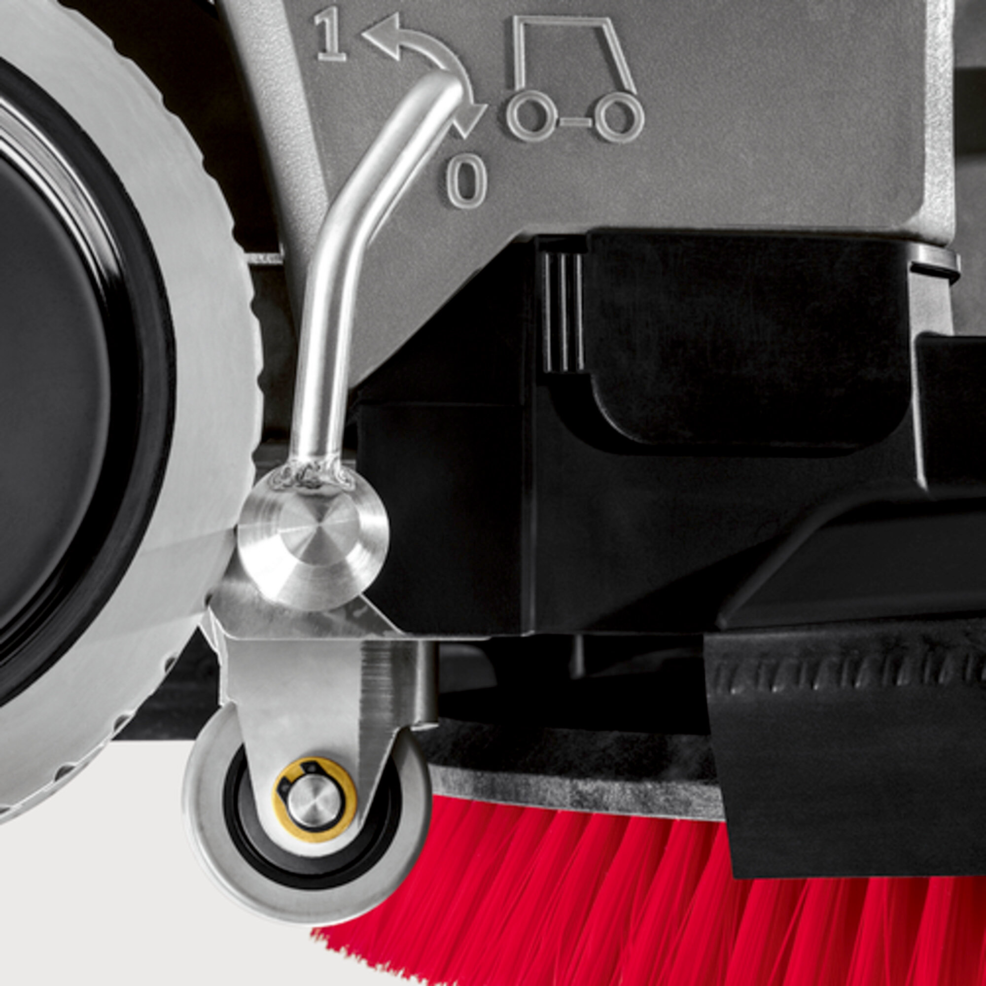 Podlahový čistič BD 50/50 C Classic Bp Pack: Komfortné vybavenie magnetickým ventilom a prepravným kolieskom