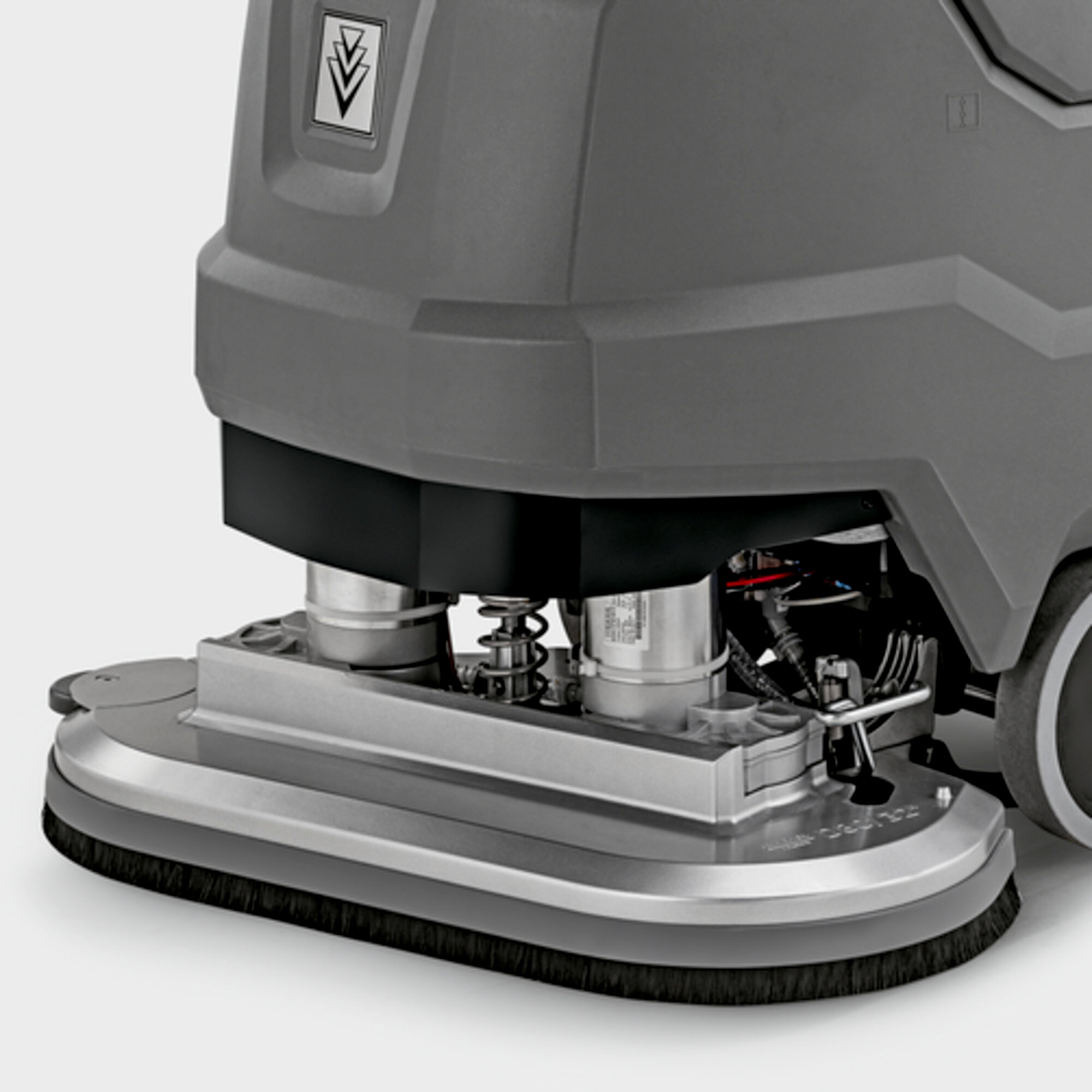 Scrubber drier BD 80/100 W Bp Classic: Highly stressed parts such as squeegee and brush head are made from high-quality aluminium