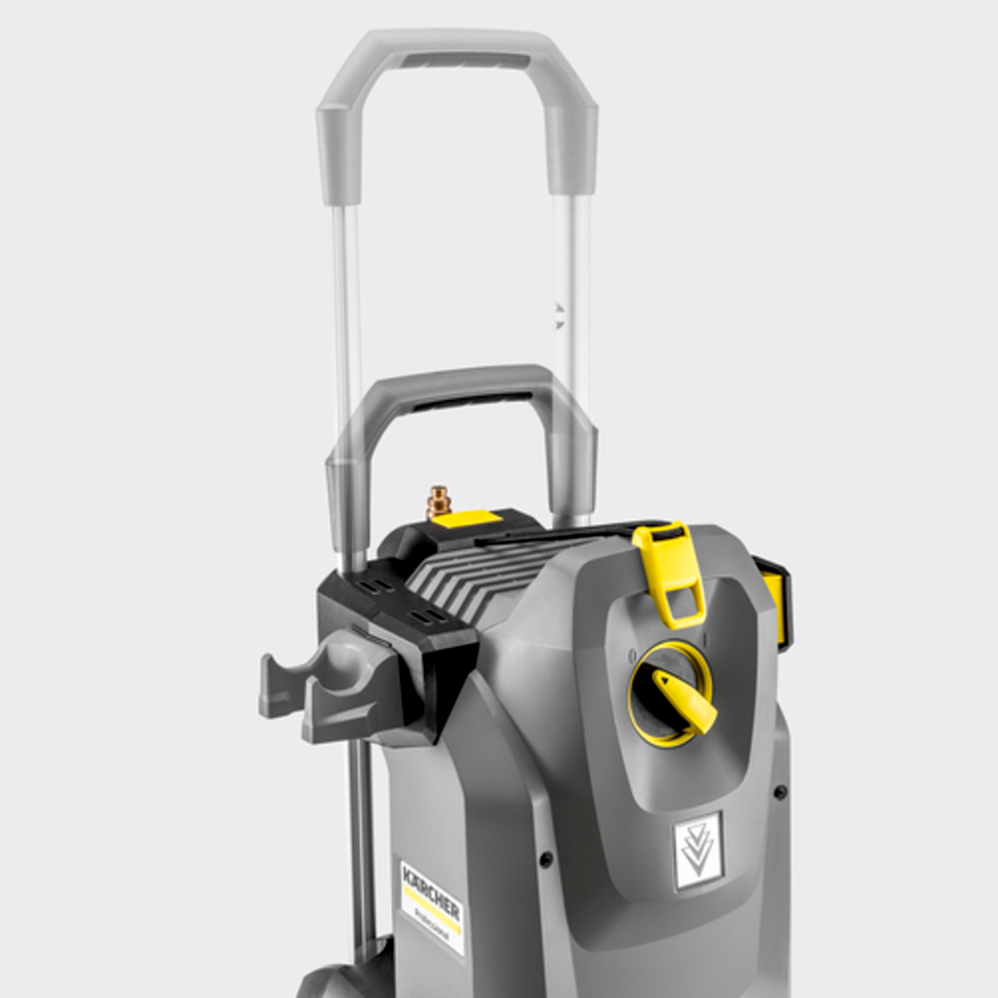 High pressure washer HD 6/15 M: Outstanding mobility