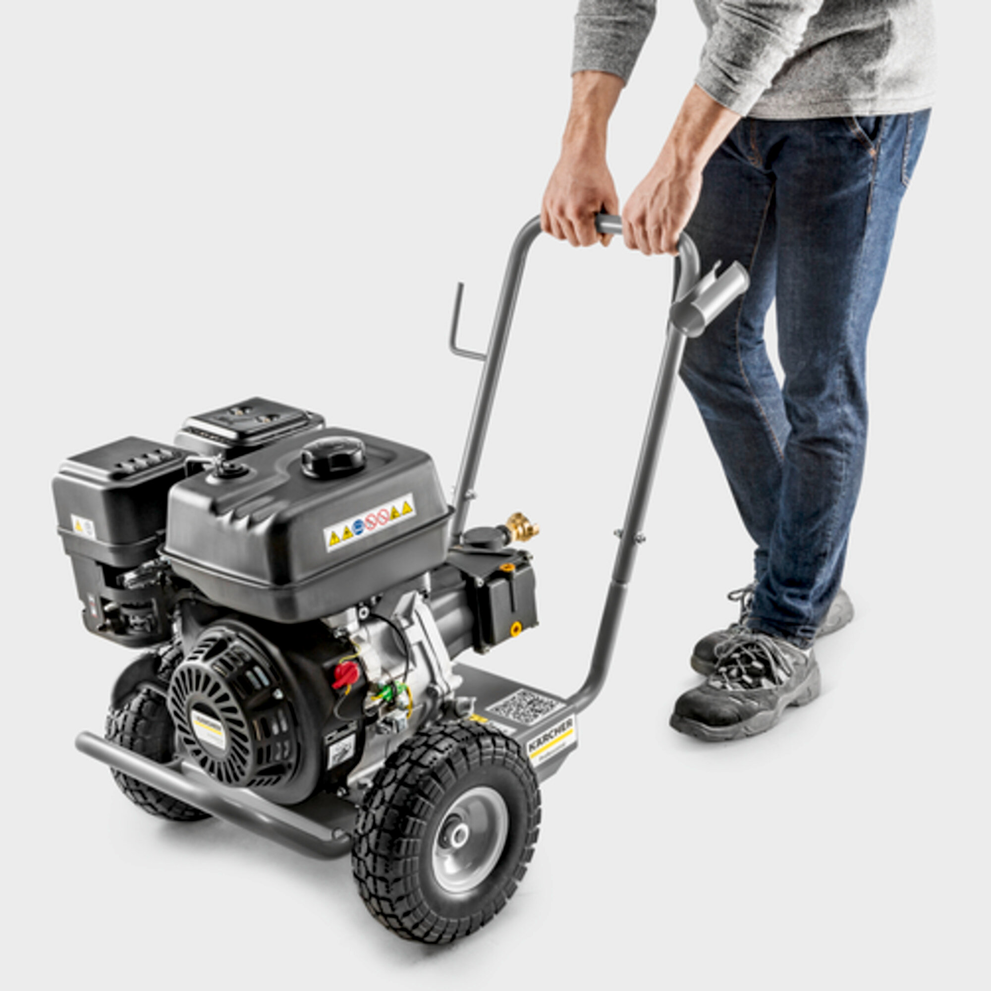 High pressure washer HD 6/15 G Classic: Outstanding mobility