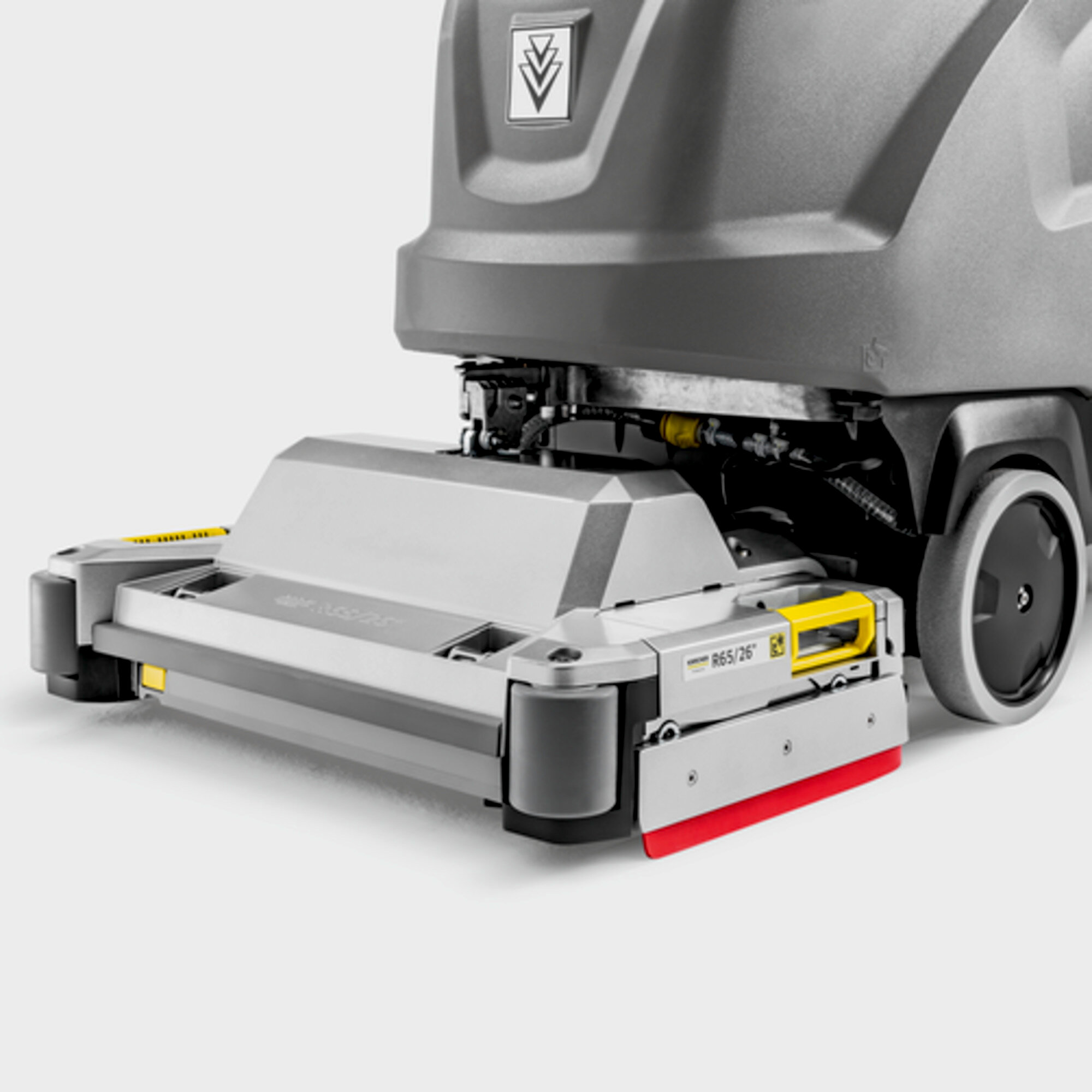 Scrubber drier B 60 W Bp Pack 170Ah+R65+DOSE+Rinse+Autofill: Roller brush head with integrated sweeping unit