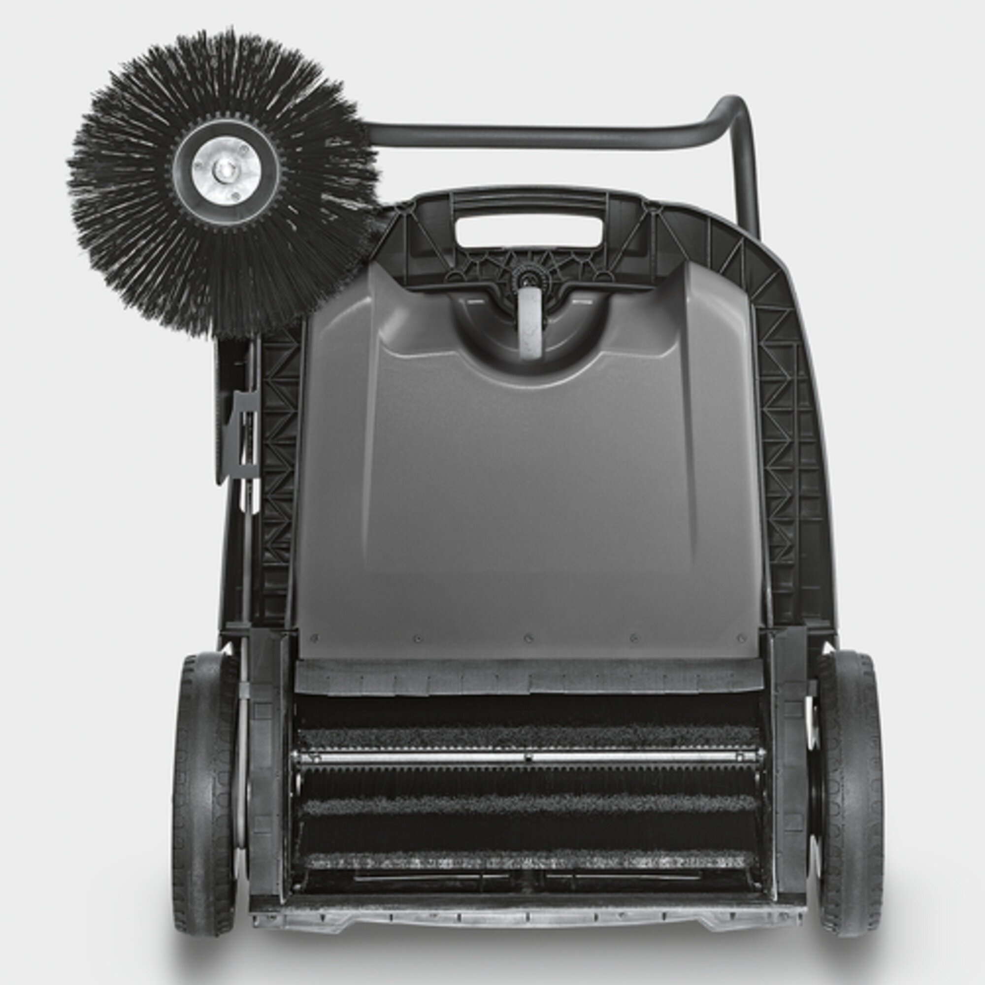 Sweeper KM 70/20 C: Drive of main sweeper roller