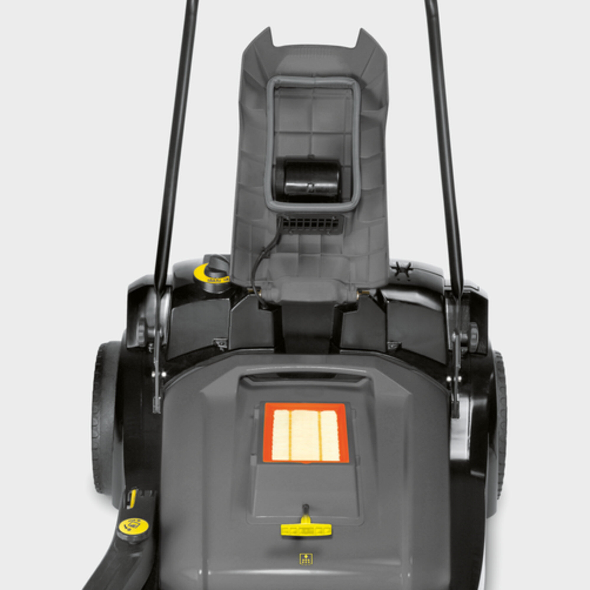 Подметальная машина KM 70/30 C Bp Pack Adv: Система всасывания пыли (только у версии Adv)