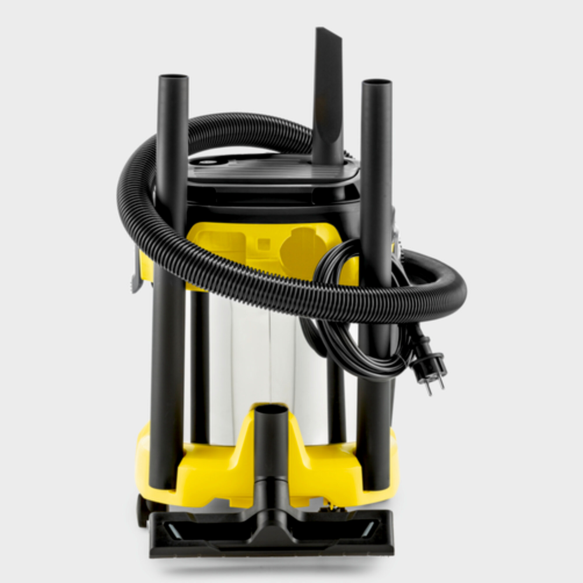 Karcher KWD 1-vacuum cleaner for solid and liquid dirt. Ideal for home,  exterior and car. Includes nozzle grooves, filter felt, tubes suction,  suction