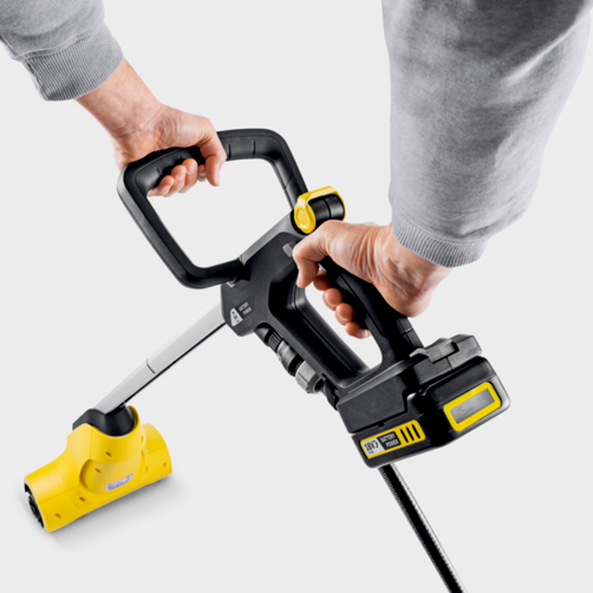 Surface cleaner PCL 3-18 Battery Powered Patio Cleaner: 18 V Kärcher Battery Power battery platform