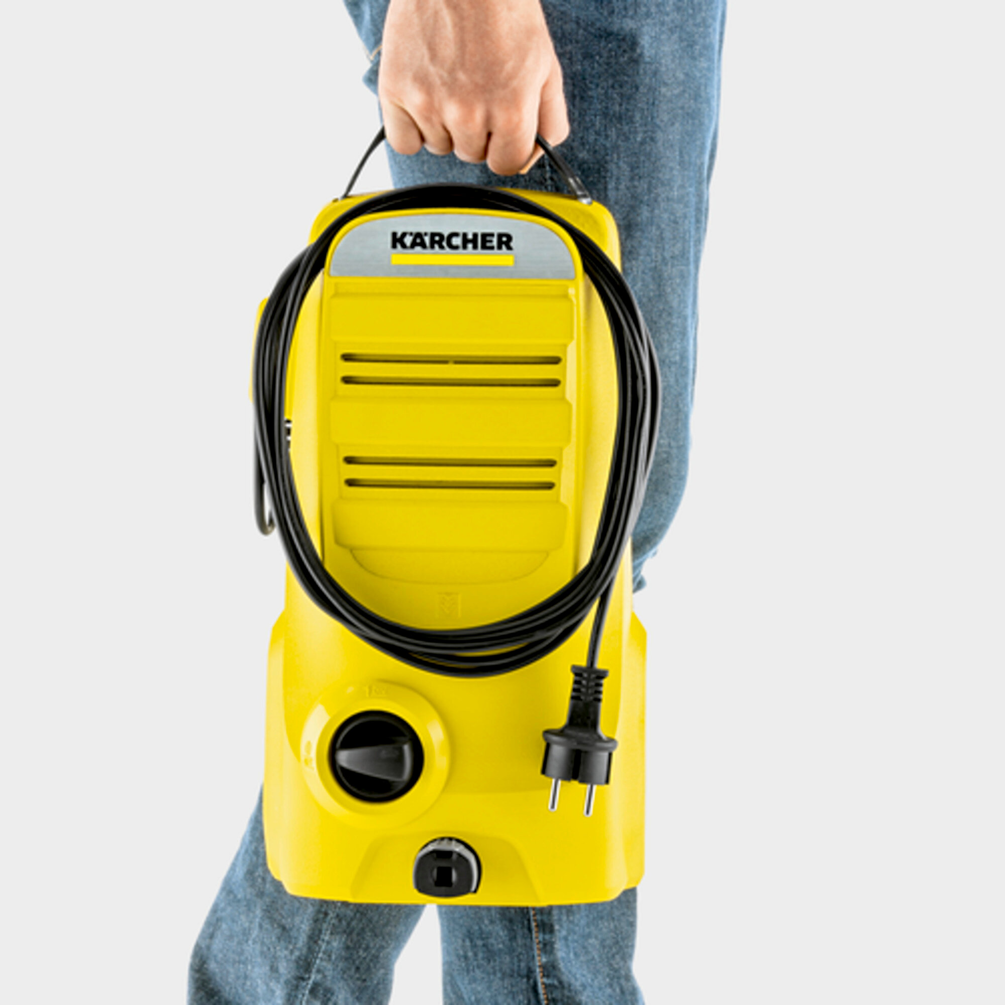 Høytrykkspyler K 2 Compact: Komfortabel å holde